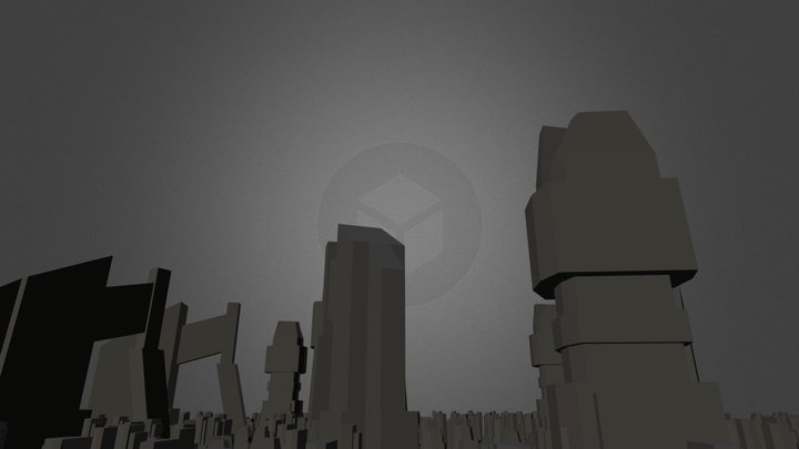 Future city V1 3D Model