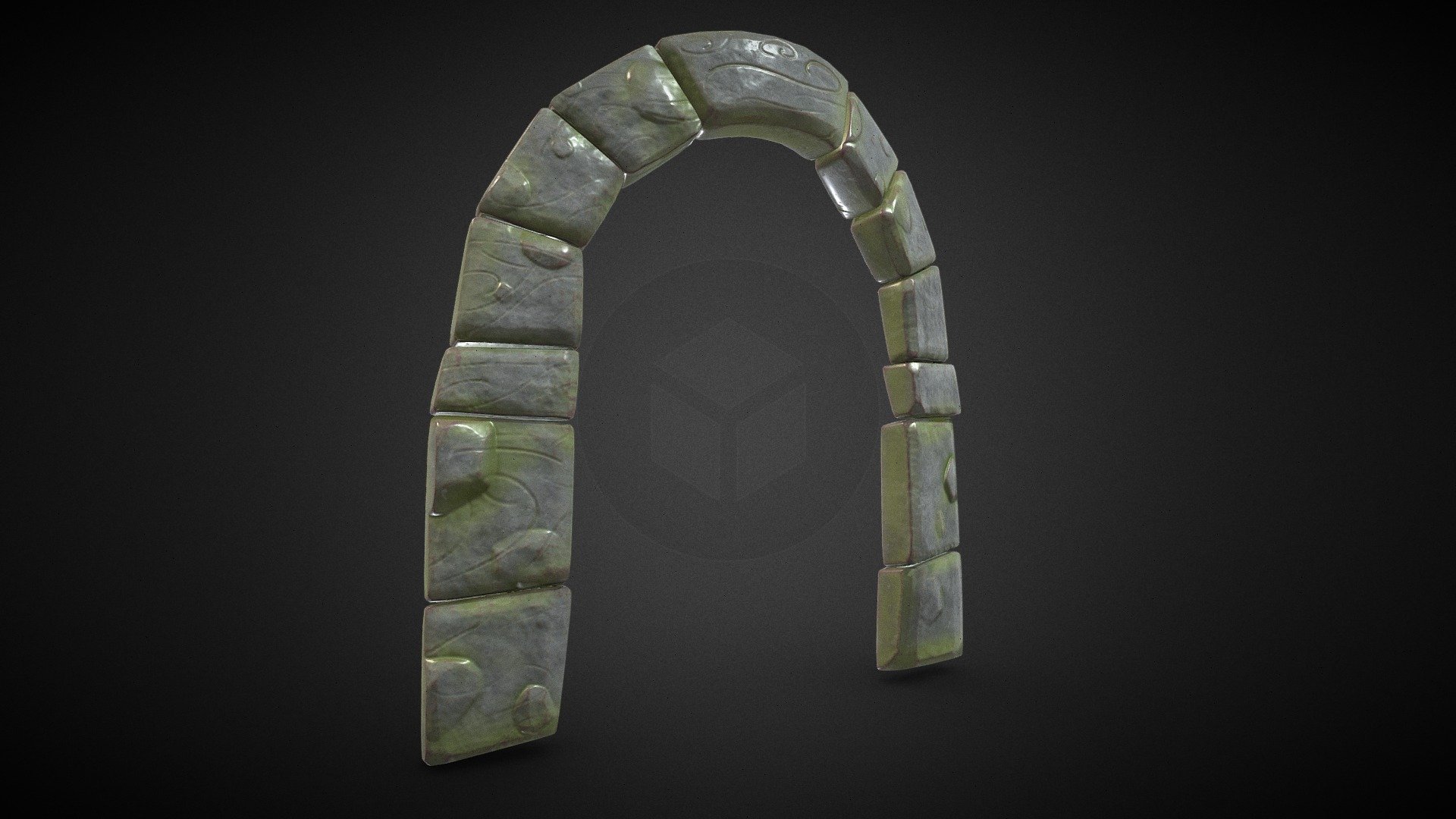 Stylized Stone Gate - Download Free 3D model by unrealmahin [be3d8f6 ...