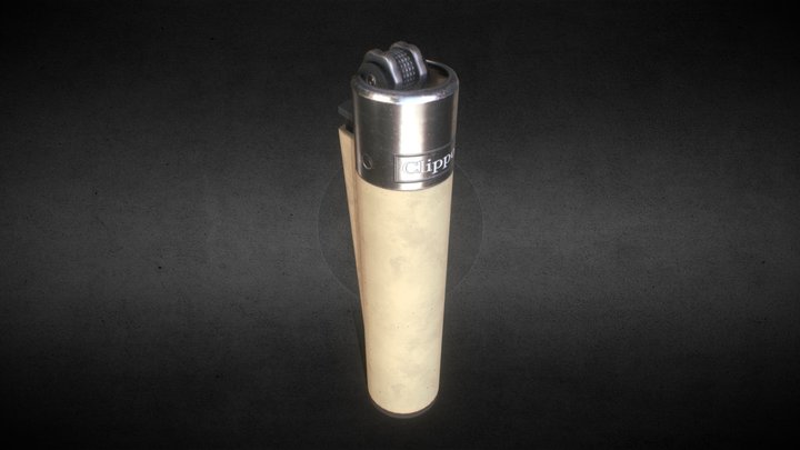 Gas lighter replica 3D Model