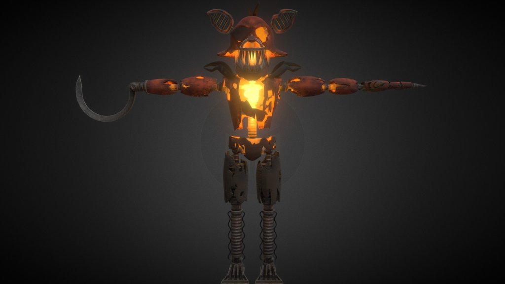 Foxy 3d model