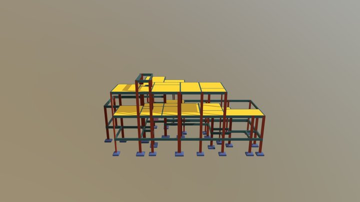 Estrutura_Residencia 3D Model