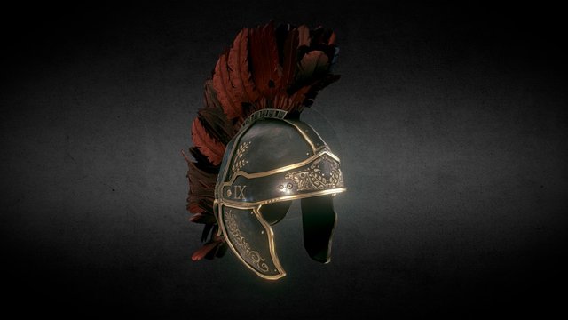 ROMAN HELMET 3D Model