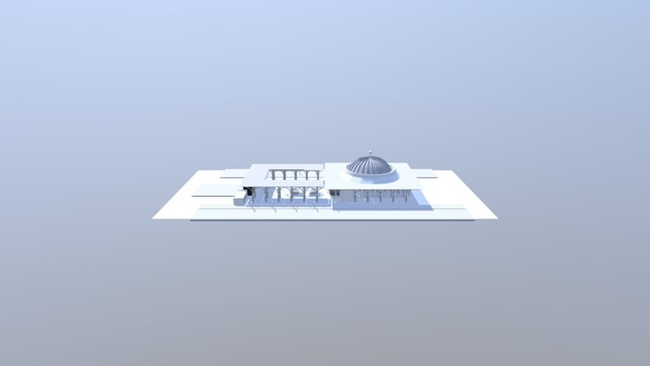 Tuanku Mizan Zainal Abidin Mosque 3D Model