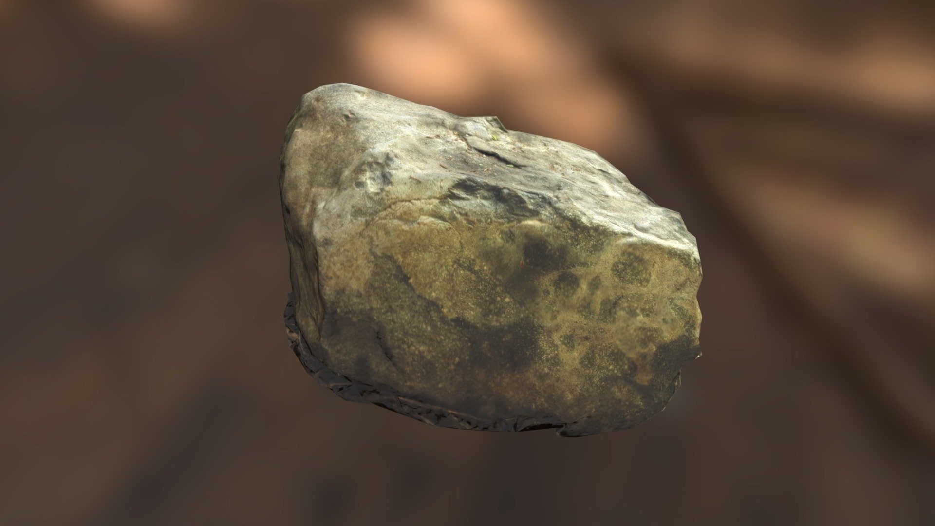 Low-poly Rock