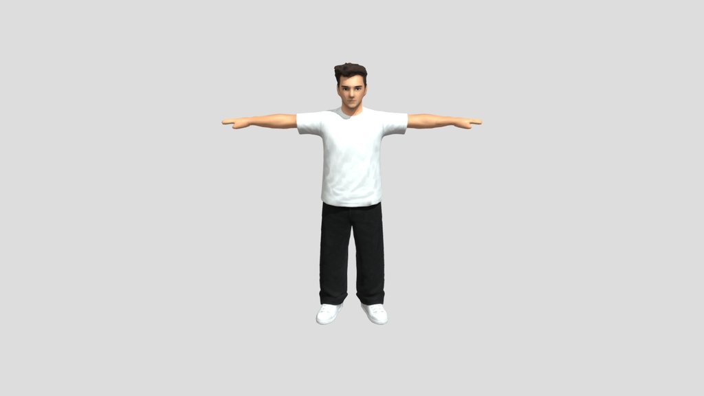 T-Pose Portrait