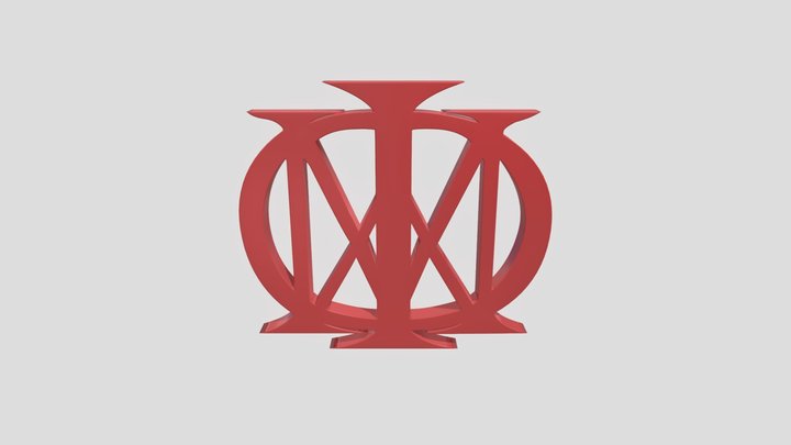Dream Theater Logo 3D Model