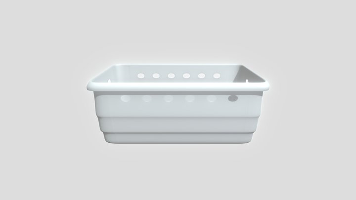 Plastic Packaging for Fruit 3D Model