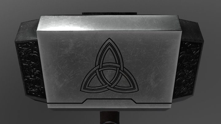 Mjolnir 3D Model