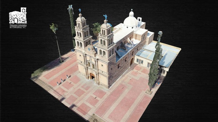 San Jerónimo, Aldama, Chihuahua 3D Model