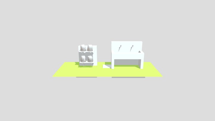 Drinking Fountain 3D Model