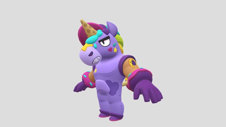 Berry brawlstars 3D Model