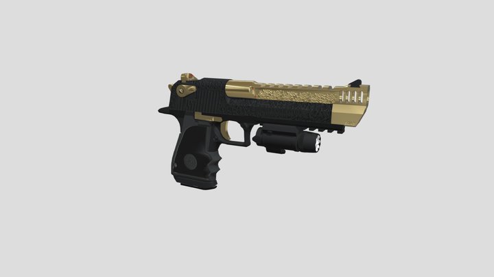Desert Eagle 3D Model