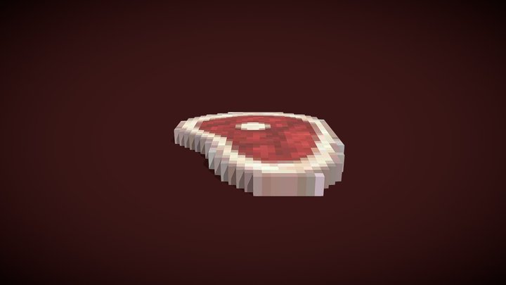 Granny Meat Minecraft 3D Model