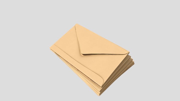 stack of envelopes – Modello 3D gratuito STL