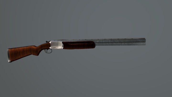 First Shotgun 3D Model