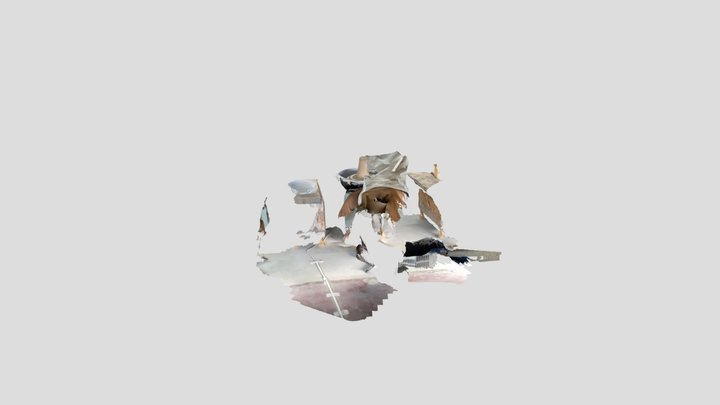 益子陶芸（before） 3D Model