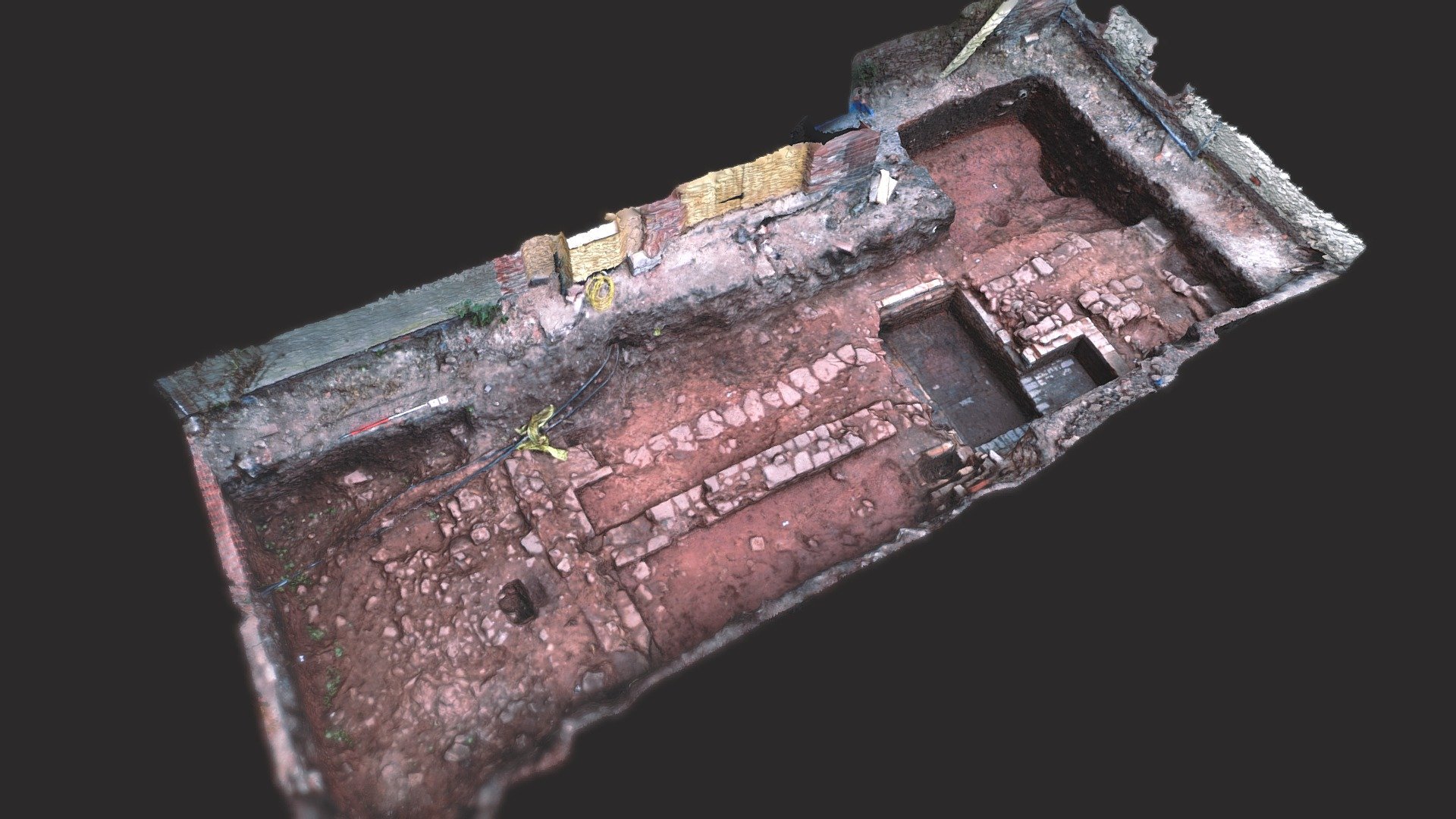 Coventry Charterhouse - Western Cell Range - 3D model by Archaeological ...