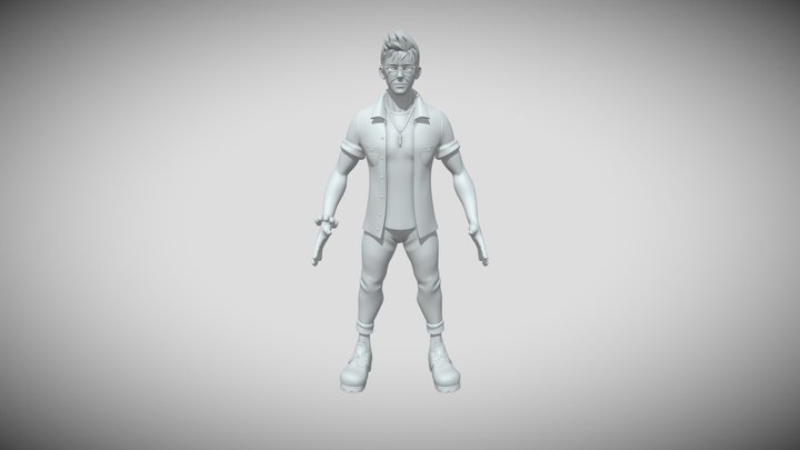 3D Character Model 3D Model