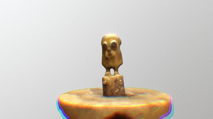scan jake  wood sculpt 3D Model