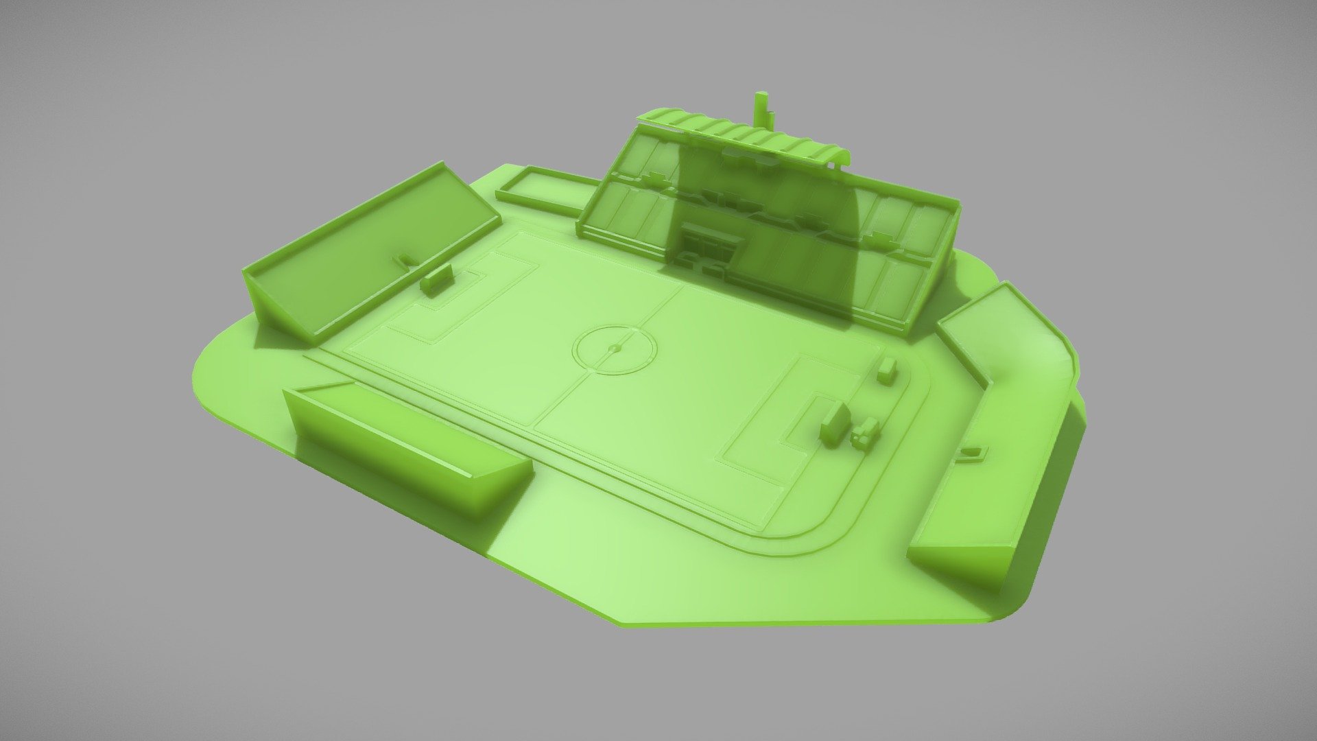 04. Cancha de Ferro - 3D Printing