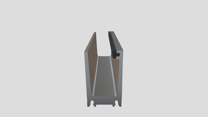 perfil pequeno de sobrepor 3D Model