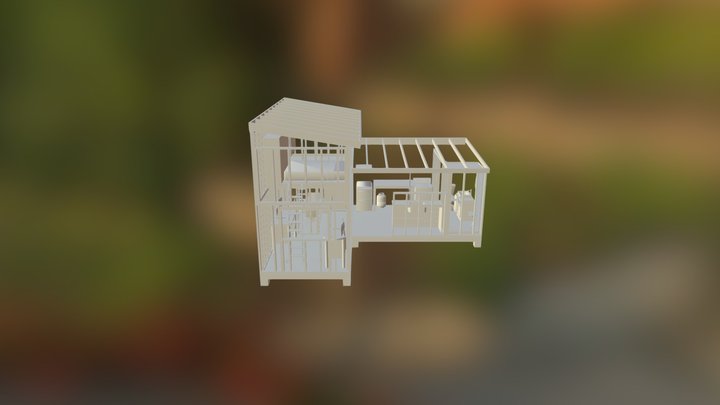 дом8 3D Model