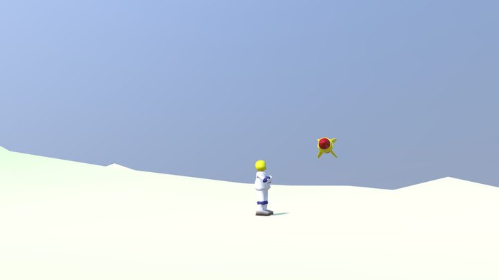 Spaceman 3D Model