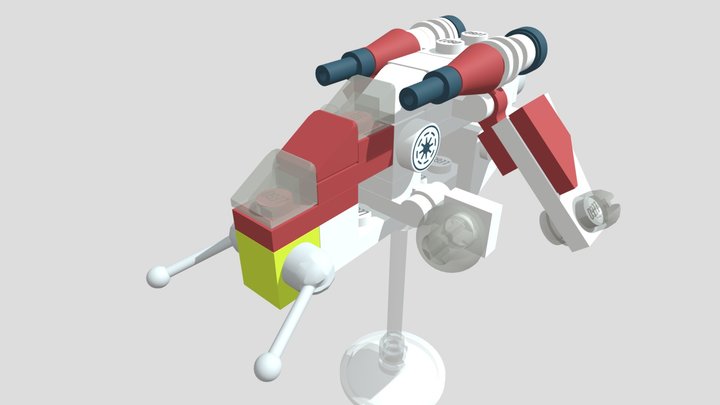 Micro Republic Gunship mod 3D Model