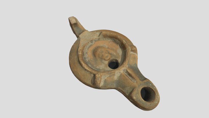 Roman Factory Lamp 'SATON' 3D Model