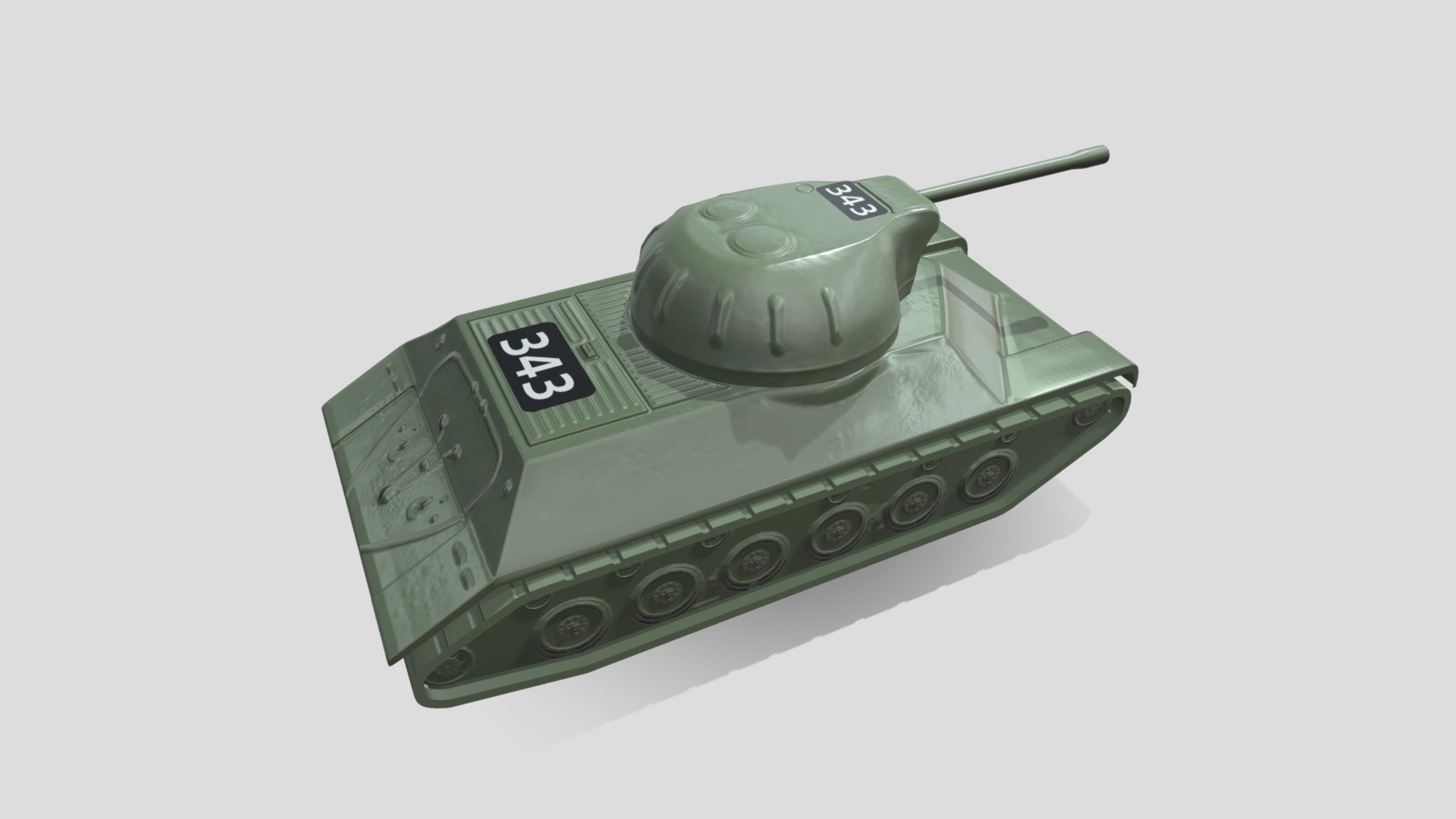 Tank toy from Sega's Goldeneye Pinball