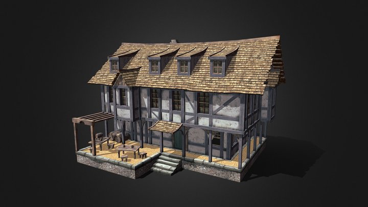 Tavern (House 5) 3D Model