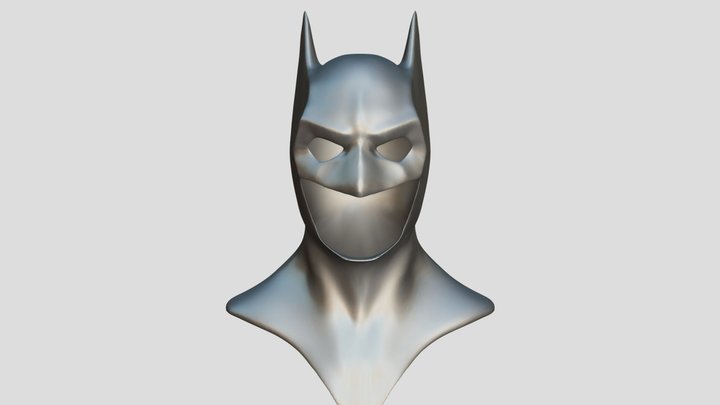 Batman Head 3D Model
