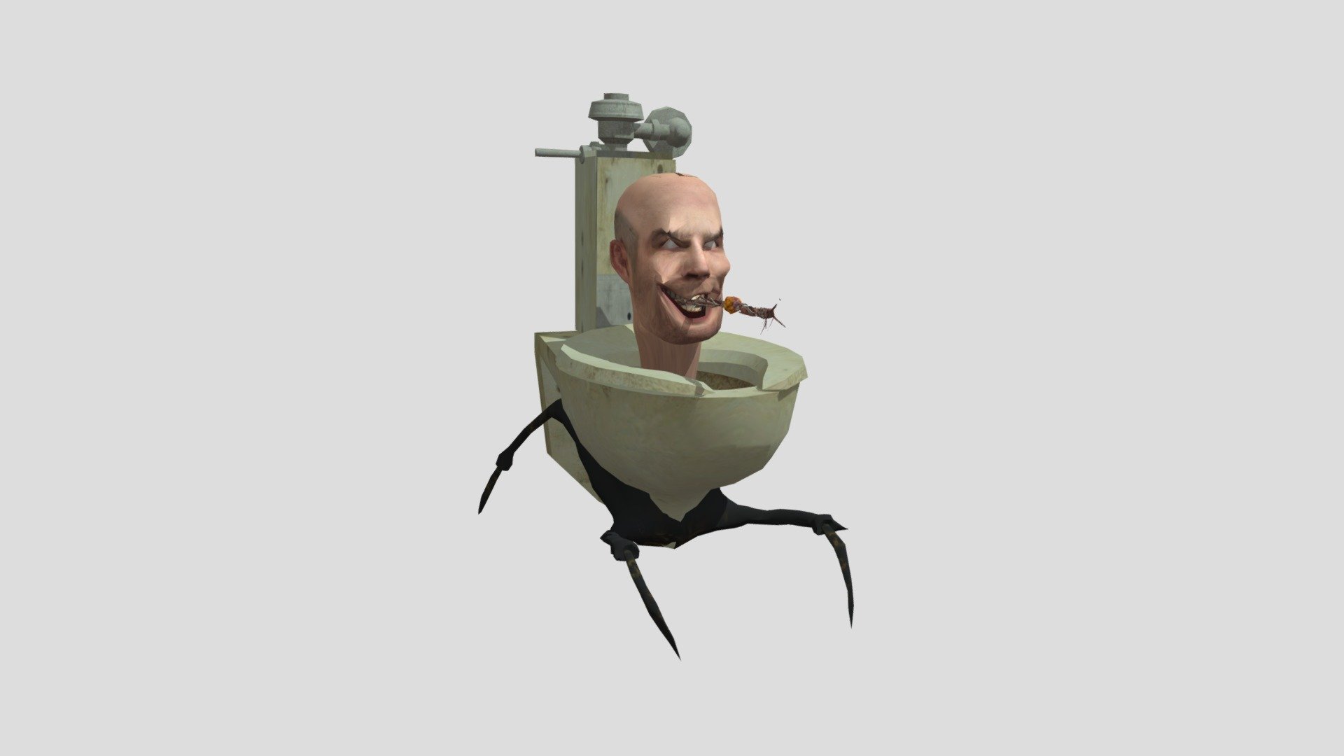 Mini parasite skibidi toilet - 3D model by LIROLISM (@LIROLISMM ...