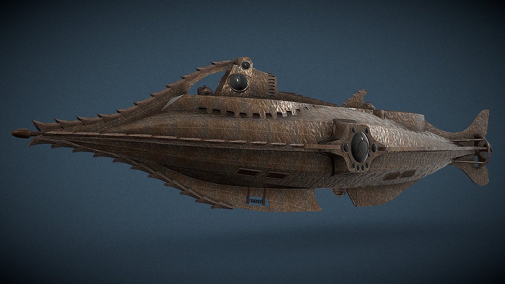 ( FREE ) Nautilus Submarine - SDC