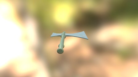An Axe 3D Model
