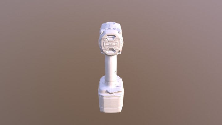 Power Drill_ScanCleanup 3D Model