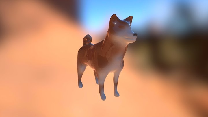 Shiba 3D Model