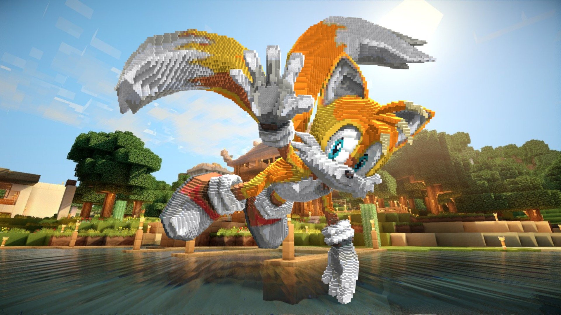 Minecraft Tails Build Schematic