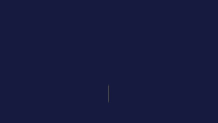 Pen Sword 3D Model