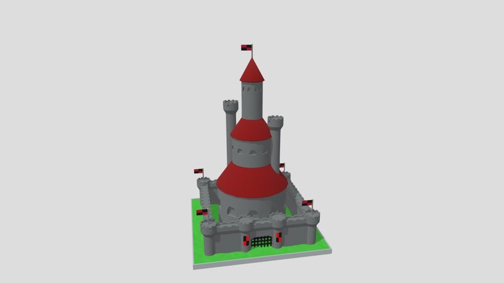 Castle 3D Model