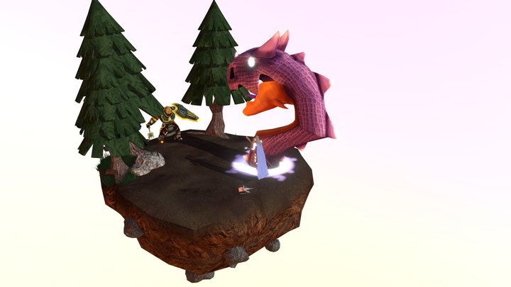 Diorama 3D Model