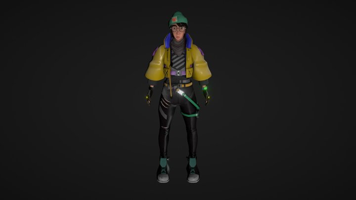 KILLJOY 3D Model