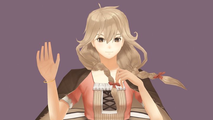 FIRE EMBLEM Echoes / Faye 3D Model