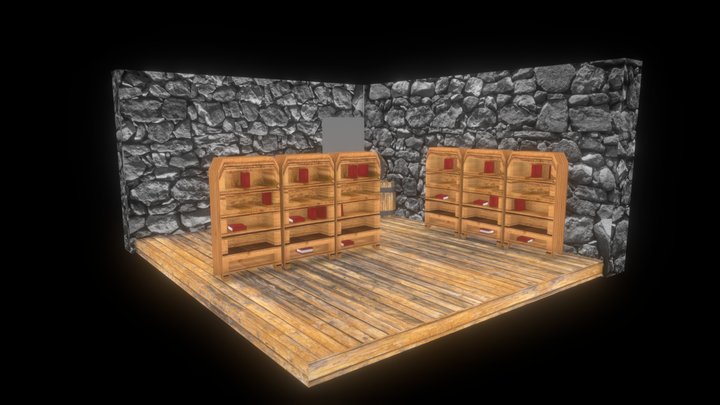 DungeonDiorama 3D Model