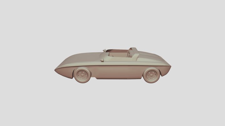 Ford Mustang Prototype 1962 for 3D-printing