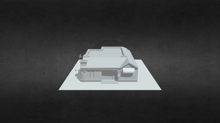 GTA5 - Franklins first house 3D Model