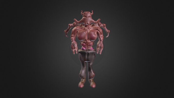 "Creature" 3D Model