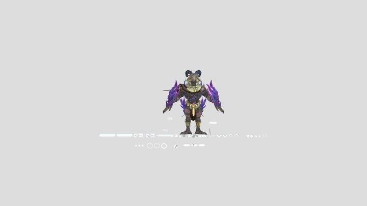 Tekken 8 Azazel 3d Model 3D Model