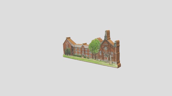 Ursuline Academy Model 3D Model