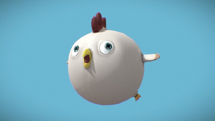 chicken 3D Model